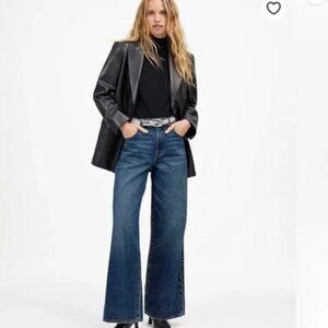 Madewell Blue Flare & Wide Leg Jeans